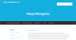 Desktop Screenshot of mojamongolia.com